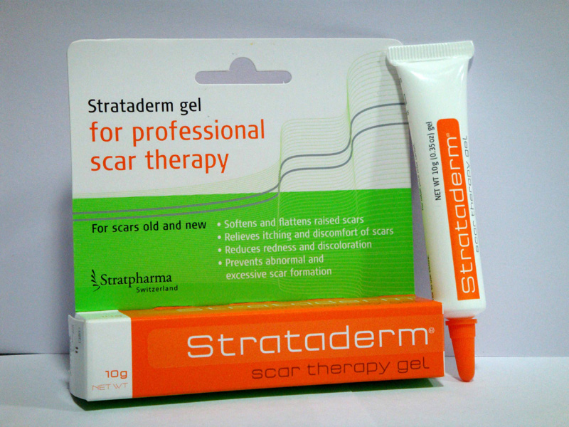 Strataderm - thuốc trị sẹo thâm chuẩn y khoa.