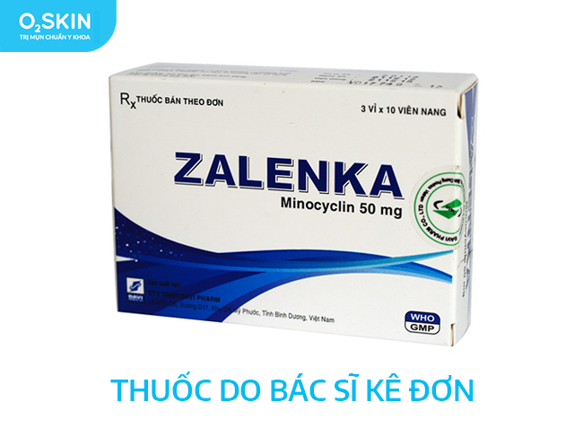 Zalenka có chứa Minocyclin 50mg