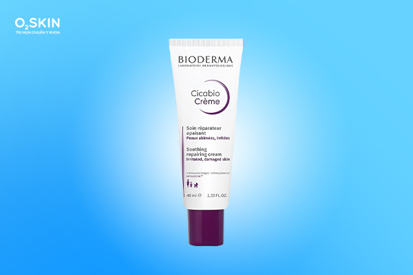 Kem dưỡng phục hồi và làm dịu cho da kích ứng Bioderma Cicabio crème