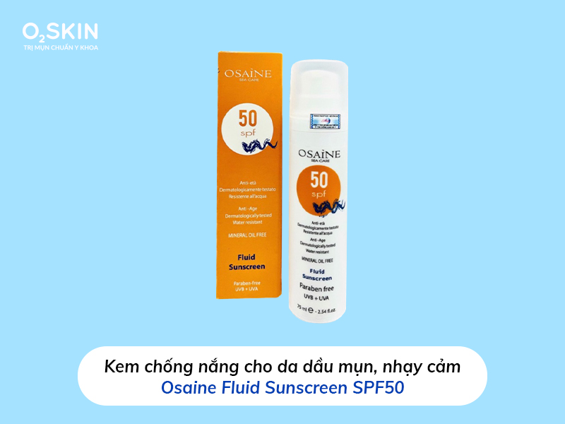 Kem chống nắng Avène Cleanance SPF30+ phù hợp cho da mụn viêm, nhạy cảm, dễ kích ứng