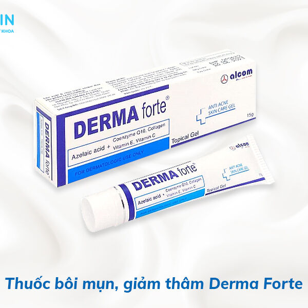 Gel giảm mụn, giảm thâm Derma Forte (15g)