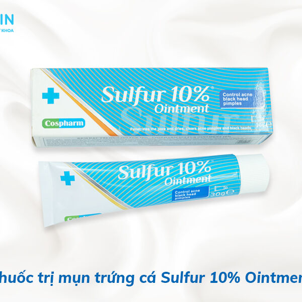 Thuốc đặc trị mụn trứng cá Sulfur 10% Ointment