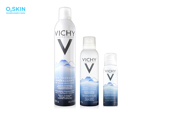 Xịt khoáng dưỡng ẩm, bảo vệ da Vichy Mineralizing Thermal Water