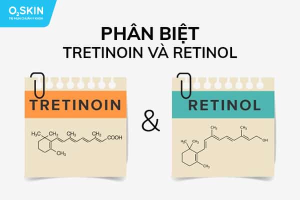 Phân biệt Tretinoin và Retinol